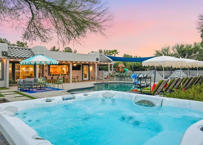 Fun-filled Oasis - Pool Pickleball Games Galore