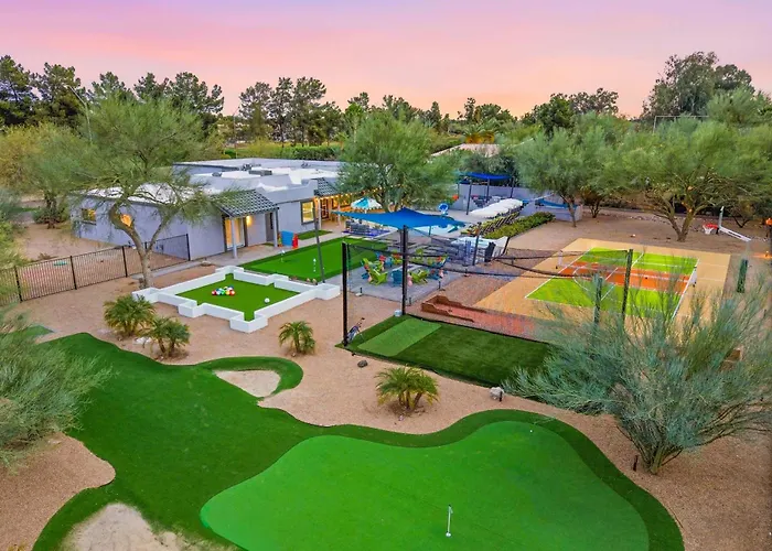 Fun-filled Oasis - Pool Pickleball Games Galore Scottsdale